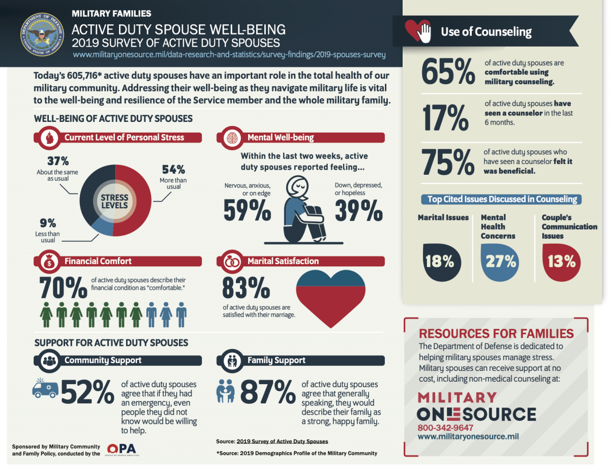 Active Duty Spouse Well-Being Survey 2019